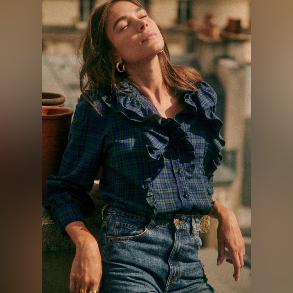NWOT Sézane Jane shirt